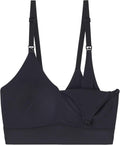 Harper Wilde Bliss Nursing Bralette - Ultra-Soft & Lightweight with Adjustable Straps - Supportive Maternity Bra - Black | Ultra-Soft, Lightweight Nursing Bra with Adjustable Straps, Wireless Comfort for Maternity, Breastfeeding
