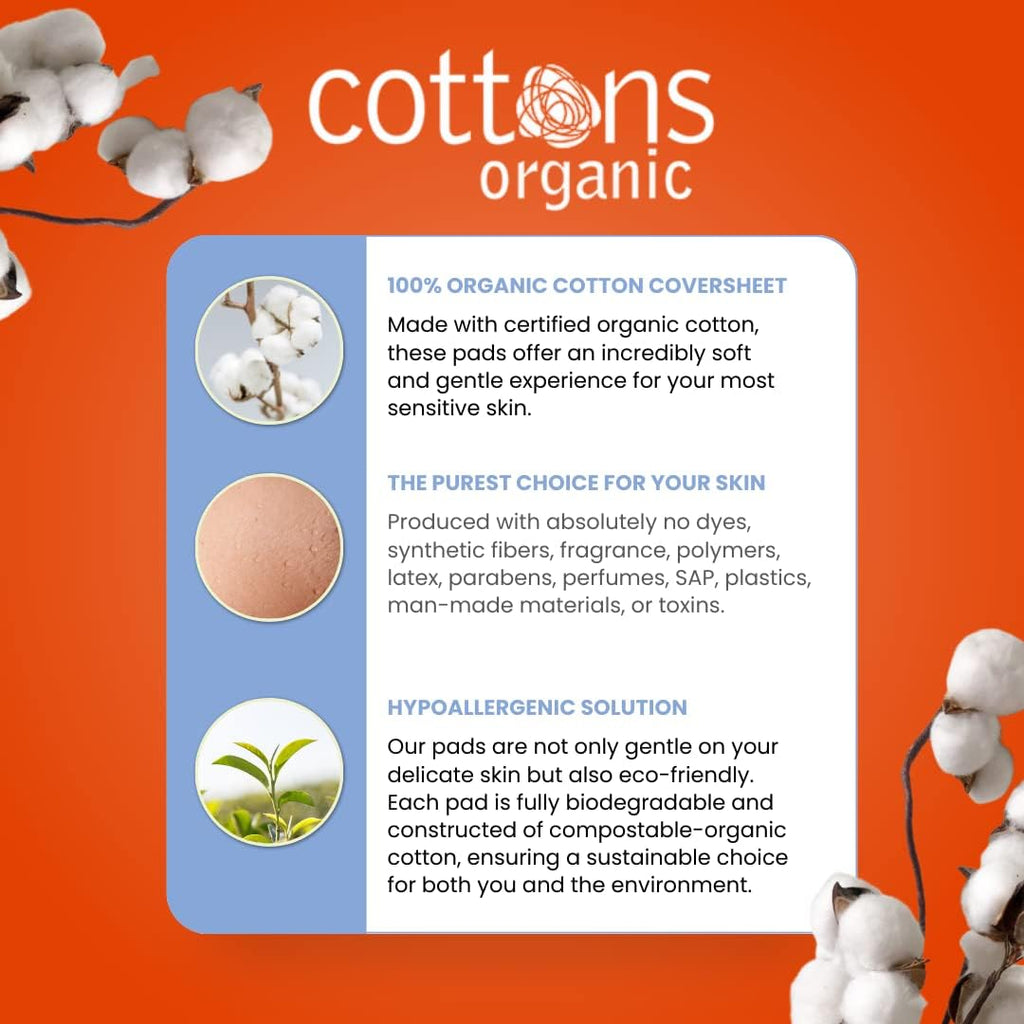 Cottons Maternity Pads w/wings 10 (1)