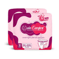 Quin Comfort Period Panty For Girls & Women, (XXL-XXXL), 20 Pcs, 12 Hrs Protection | Super Absorbent 360° Coverage | "Leak-proof" For Heavy Flow, Maternity Delivery Pads, Postpartum & Overnight Protection, Disposable Panty