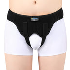 Tenbon Inguinal Hernia Support Belt for Men Women – Universal Postoperative/Preoperative Truss with Removable Pads, Relieves Left/Right Groin Pain, Adjustable Strap (X-Large)