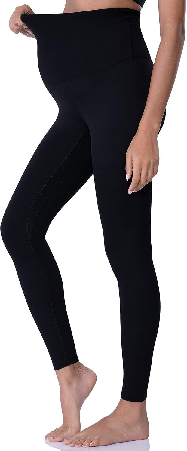 POSHDIVAH Maternity Leggings for Women Pregnancy Yoga Pants