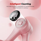 MERACH Pelvic Floor Exercise Devices, Thigh Trainer with Display Counter | LED Display, Easy Shape, Quickly Activates Leg and Pelvic Floor Muscles, 360° Rotation Function, Cut-out Design for Comfort