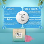 Menstrual Cups and Discs Silicone Reusable