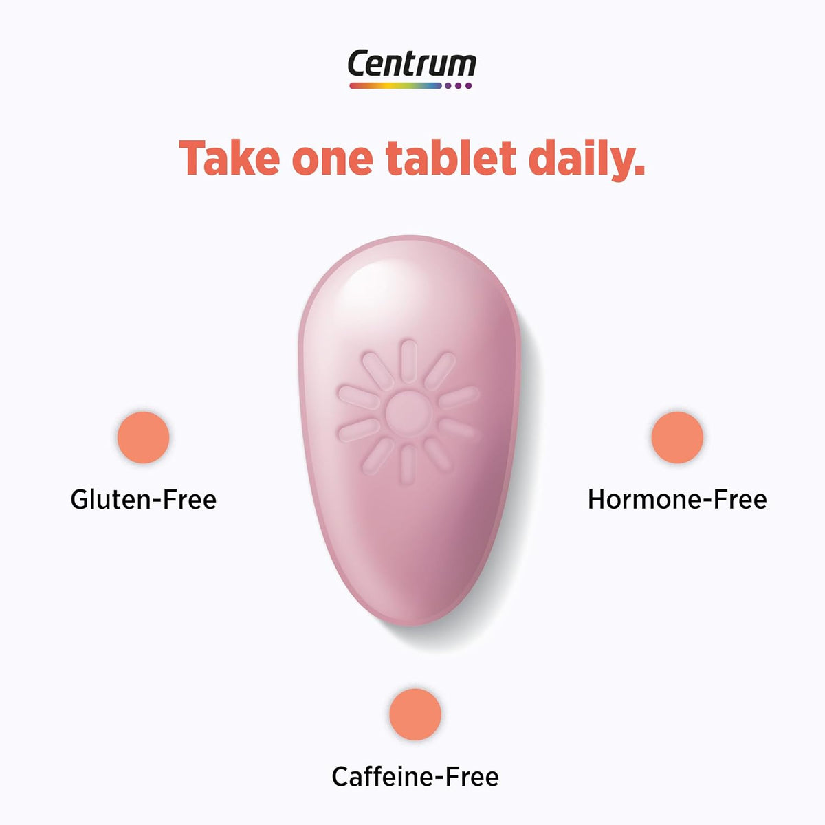 Centrum Clear Mind and Calm Mood Menopause Support Tablets, 30 Count | Powered by Clinically Studied Ingredients to Help Support Relief From the Disruptive Symptoms of Menopause, GLP-1 Support