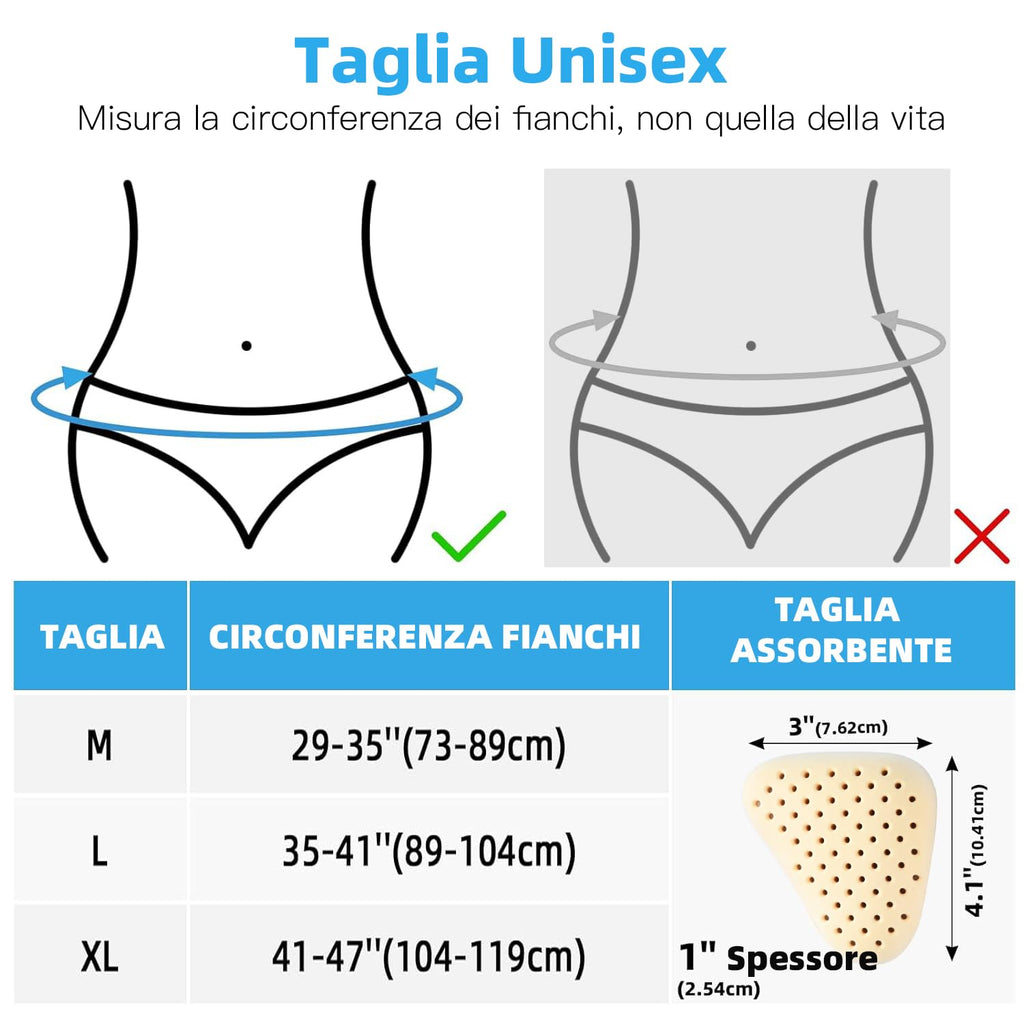 Tenbon Inguinal Hernia Support Belt for Men Women – Universal Postoperative/Preoperative Truss with Removable Pads, Relieves Left/Right Groin Pain, Adjustable Strap (X-Large)