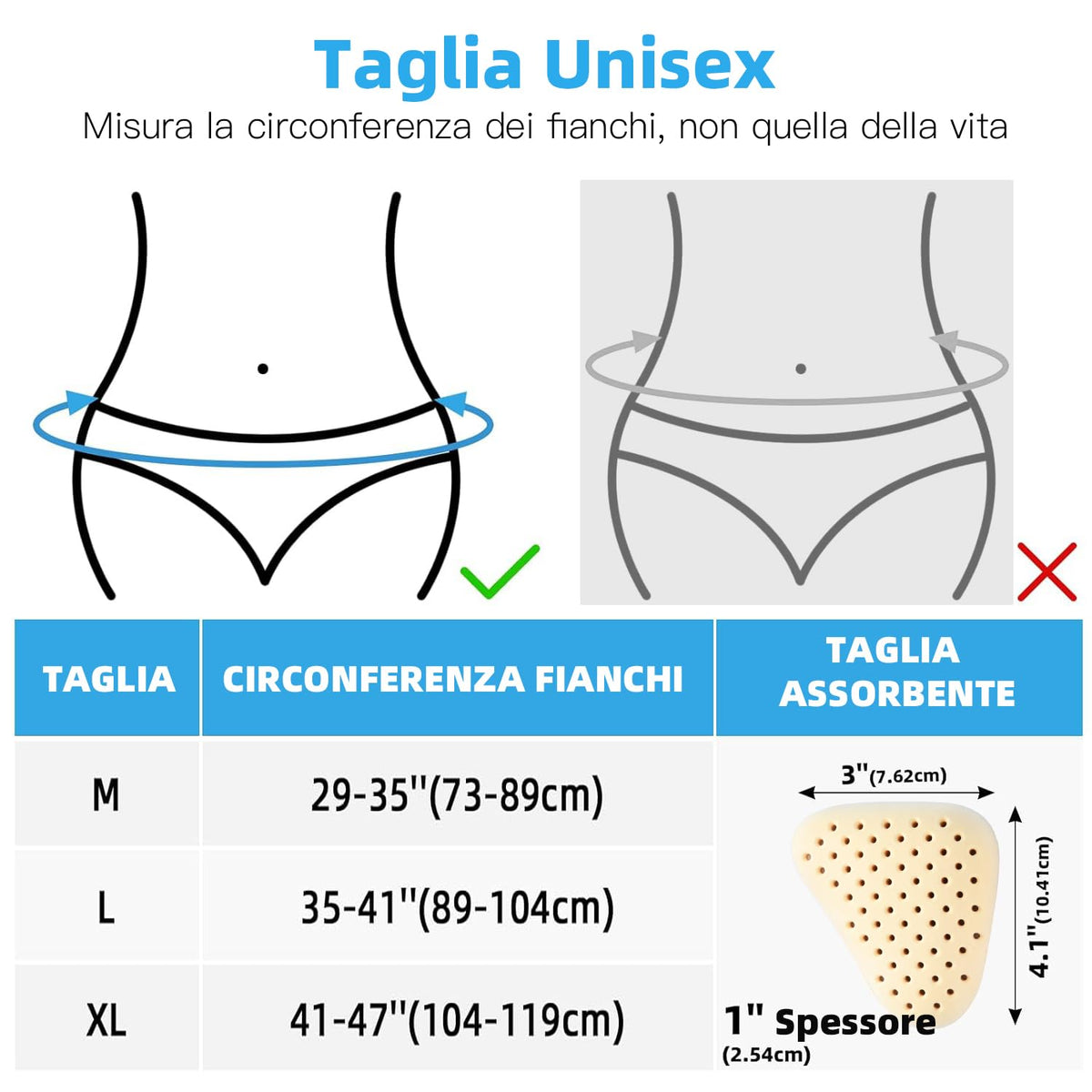 Tenbon Inguinal Hernia Support Belt for Men Women – Universal Postoperative/Preoperative Truss with Removable Pads, Relieves Left/Right Groin Pain, Adjustable Strap (X-Large)