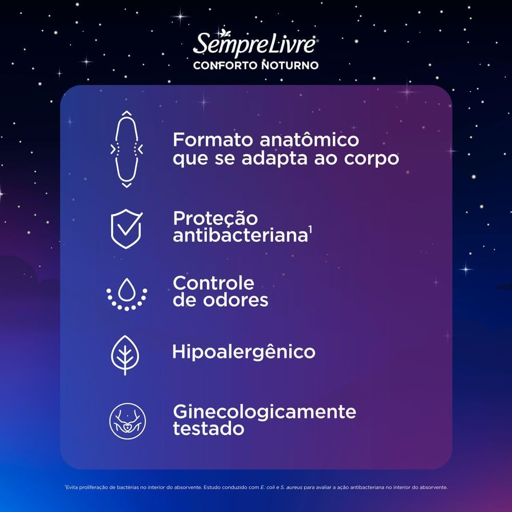Sempre Sanitary Pads Overnight 32 pieces