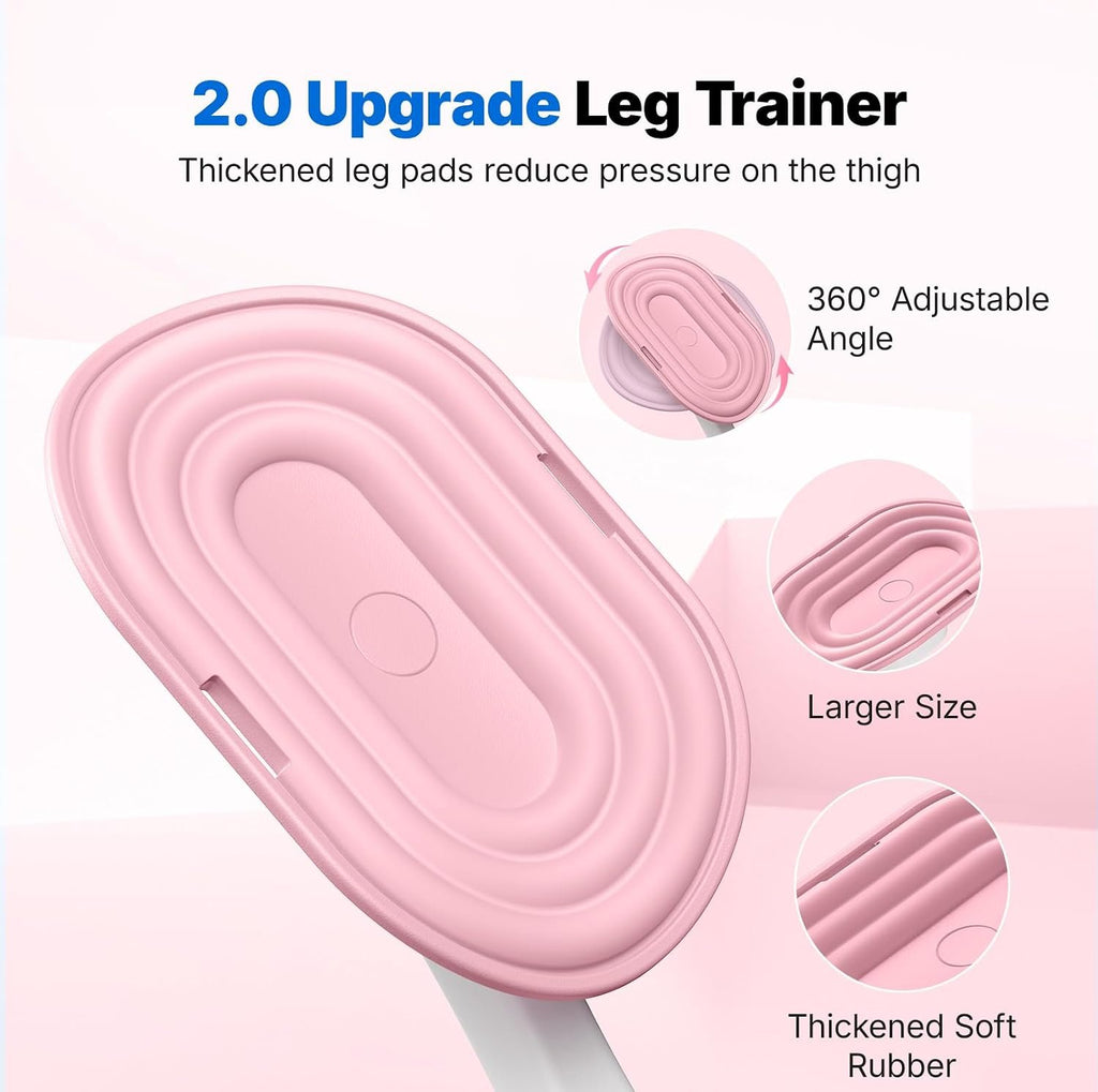 MERACH Pelvic Floor Exercise Devices, Adjustable Resistance, Thigh Trainer | Adjustable Resistance, Thigh Shaping, With 360° Rotating Thigh Pad, Built-In Display, Portable and Easy to Use