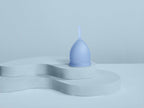 Saalt Menstrual Cup, Reusable Period Cup with Carry Bag