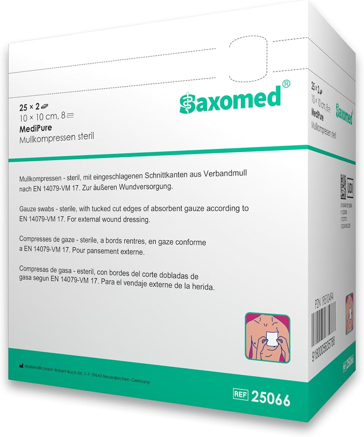 Wound Dressings and Gauze Sterile 10 cm 50 pieces