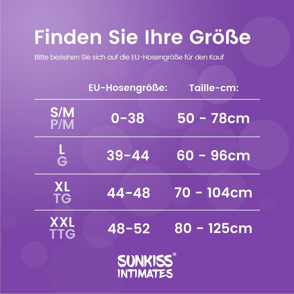 Einweg-Menstruationshoschen Disposable Underwear Disposable Fragrance-Free 10 pieces