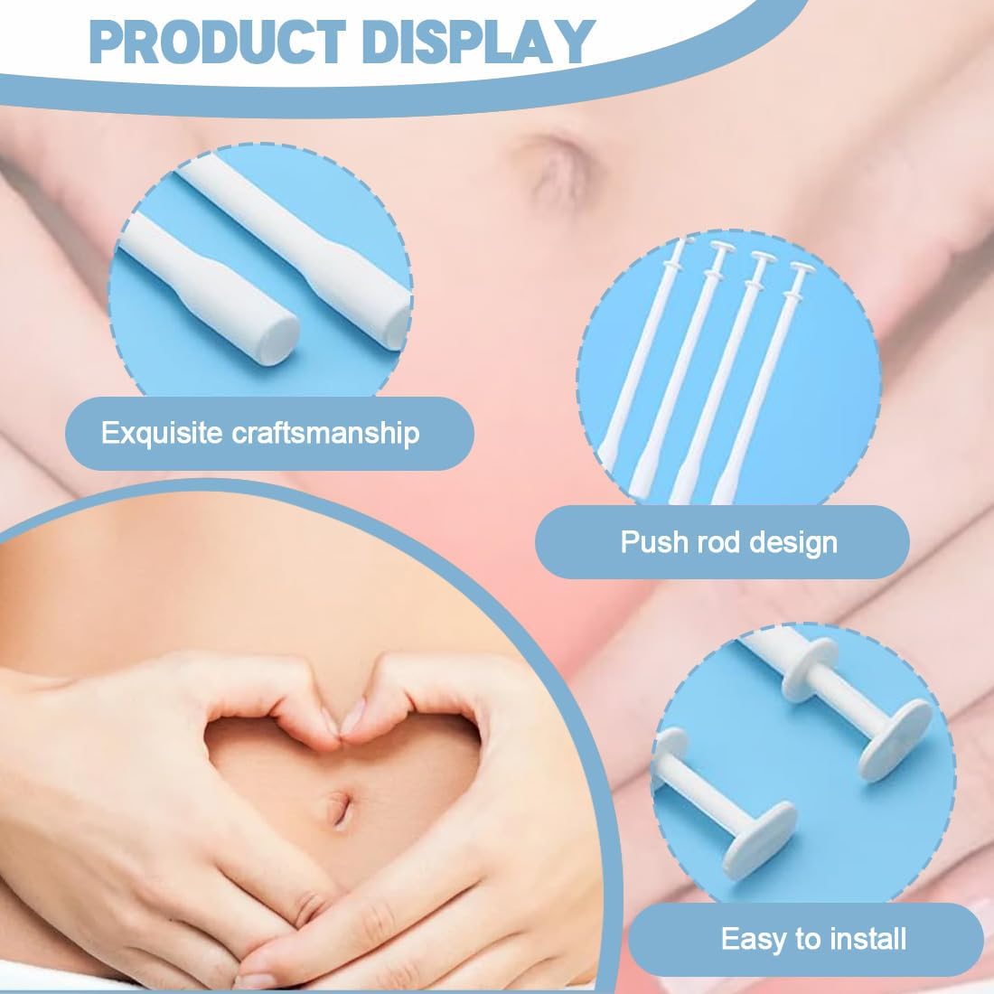 Lubricant Applicator,10pcs Personal Lubricant Applicators, Vaginal Applicators, Applicators