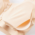 Comfortable and Versatile Front Closure Post-Surgery Recovery Bra for Patients Lightweight Design without Prosthesis Ideal for Daily Use and All Seasons