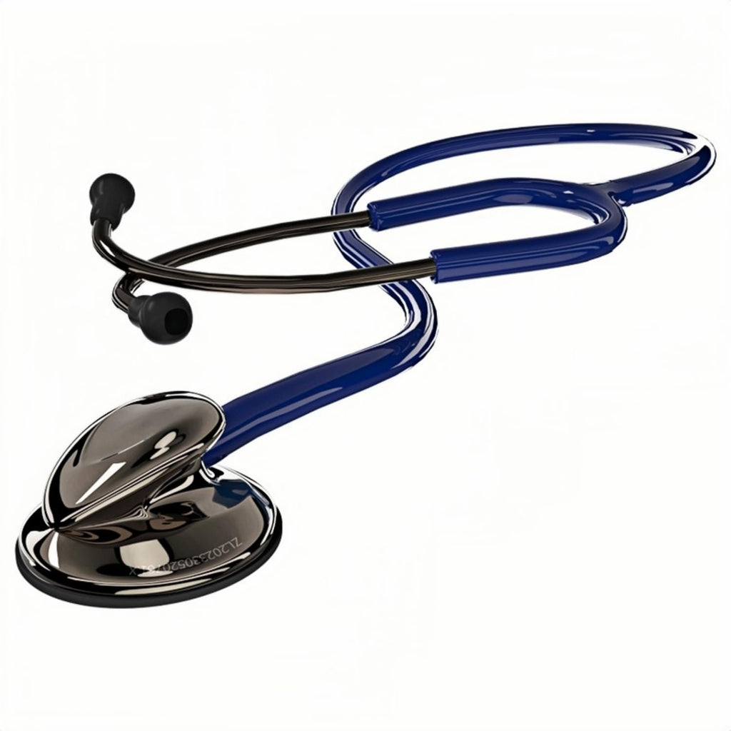 Classic Stethoscope Single Head Black Blue Stethoscope for Nurses