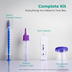 2-Pack Male Fertility Test - At-Home Sperm Count & Analysis Kit | Check Normal or Low Sperm Count, Fast, Private, Easy to use, Accurate At-Home Analysis, No Labs Visit