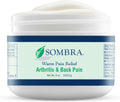 Sombra Warm Pain Relief 8 oz Jar for Arthritis, Back Pain & Pre-Exercise
