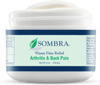 Sombra Warm Pain Relief 8 oz Jar for Arthritis, Back Pain & Pre-Exercise