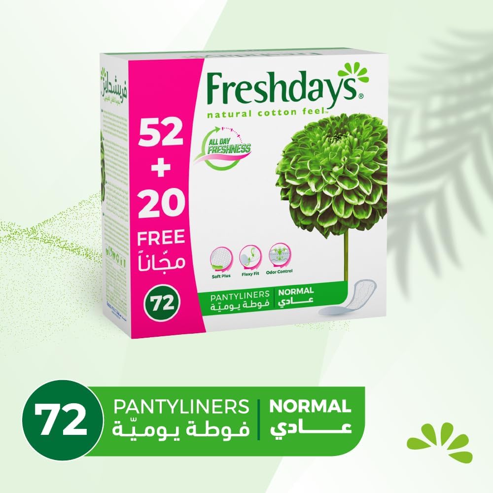 Freshdays Panty Liners 72 pads