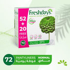 Freshdays Panty Liners 72 pads