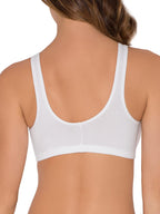 Fruit of the Loom Woment's Front Close Racerback Sport Bra 2 Pack