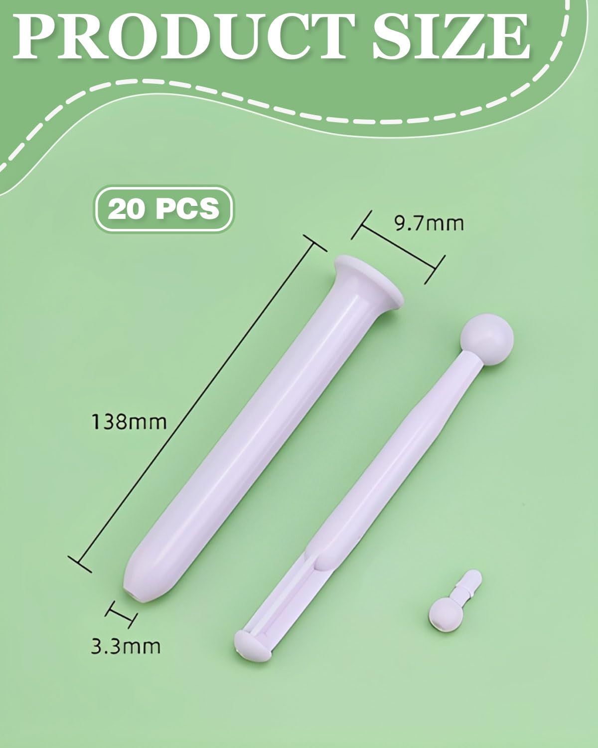 Vaginal Applicators 20 pieces