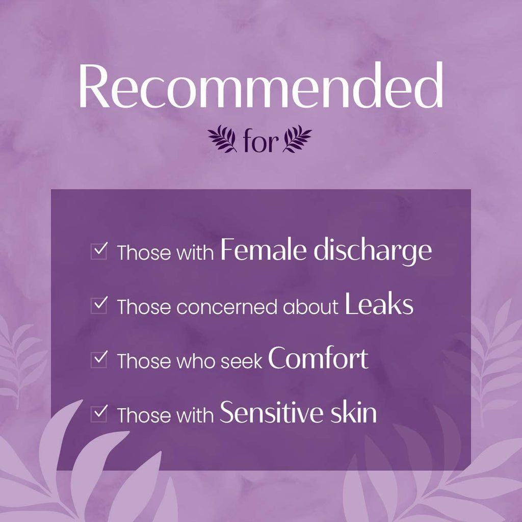 Tinkle Ecoluxe Organic Panty Liners Cotton for Women, Daily Use liners, Biodegradable, for Wetness Discharge Light Flows Stains and Leaks, 185mm, long, 117 Every day Pantyliners Pads