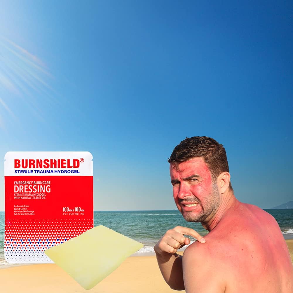 Burnshield 4" X 4" Burn Dressing, Sterile - 6 Count