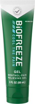 Biofreeze Gel Pain Relief, Knee & Lower Back Pain Relief, Arthritis Pain Reliever, Sore Muscle Relief, Neck Pain Relief, Cooling Joint Pain Relief, Menthol Gel 3 Fl Oz