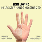Lemyn Organics Orange Aloe Moisturizing Hand Sanitizer Gel 12oz Pump