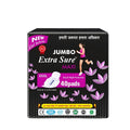Extra Sure XXXL Sanitary Pads - 100% Cotton, Ultra-Absorbent & Leak-Proof Feminine Hygiene Pads - Skin-Friendly Comfort (Pack of 40)
