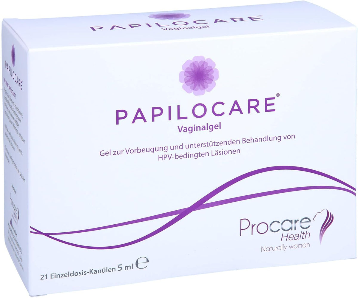 Papilocare Vaginal Gel 21 Single Dose 5 Ml