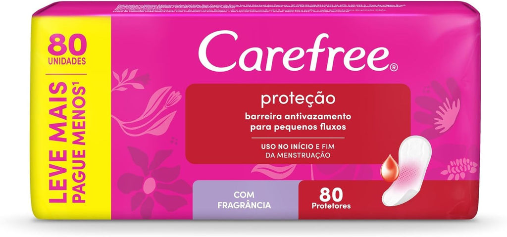 Carefree Panty Liners 80 pieces