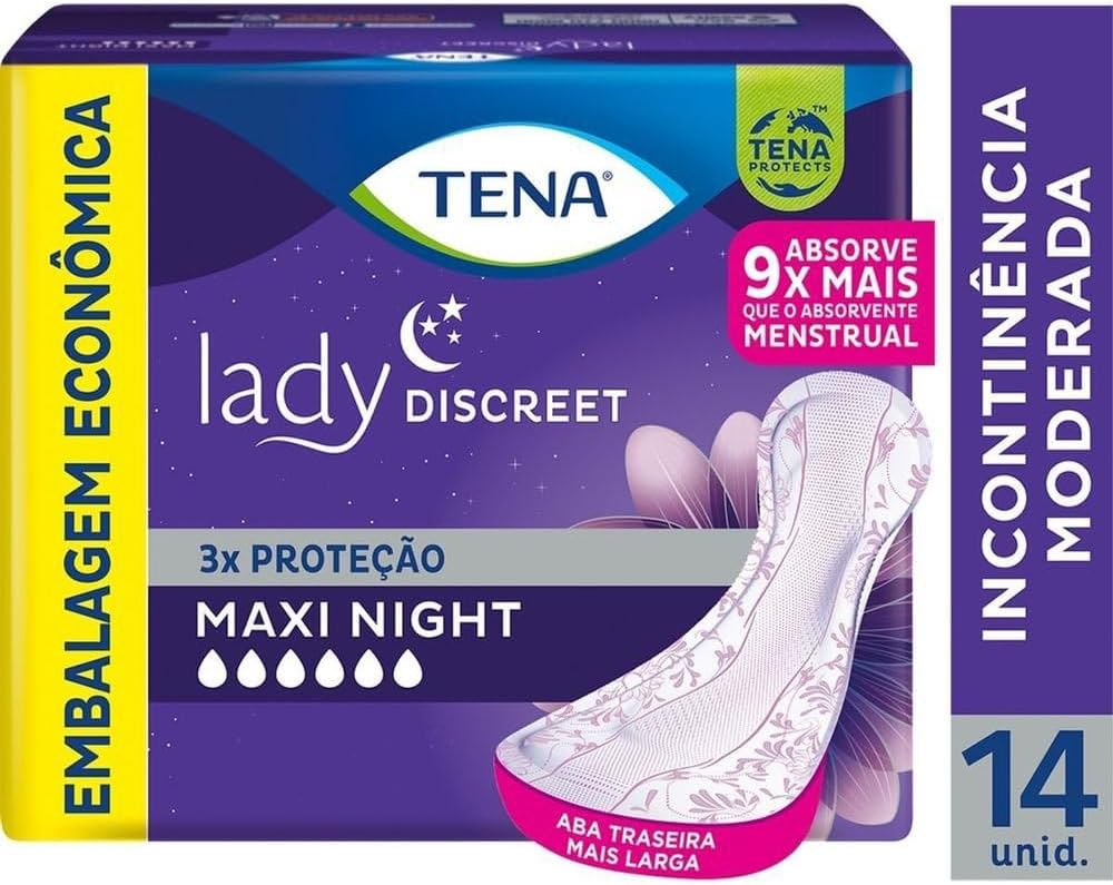 Tena Incontinence Products Without Wings 14 pieces