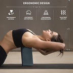 Yoga Blocks 2 Pcs, 9"x6"x3" Yoga Brick Foam Blocks EVA Foam Block Yoga Props Accessories for Yoga Pilates Stretching and Meditation