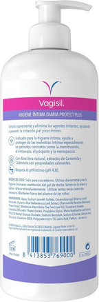 Vagisil Protect Plus Daily Intimate Hygiene, Antibacterial with Neem Oil and Tea Tree, 500 ml
