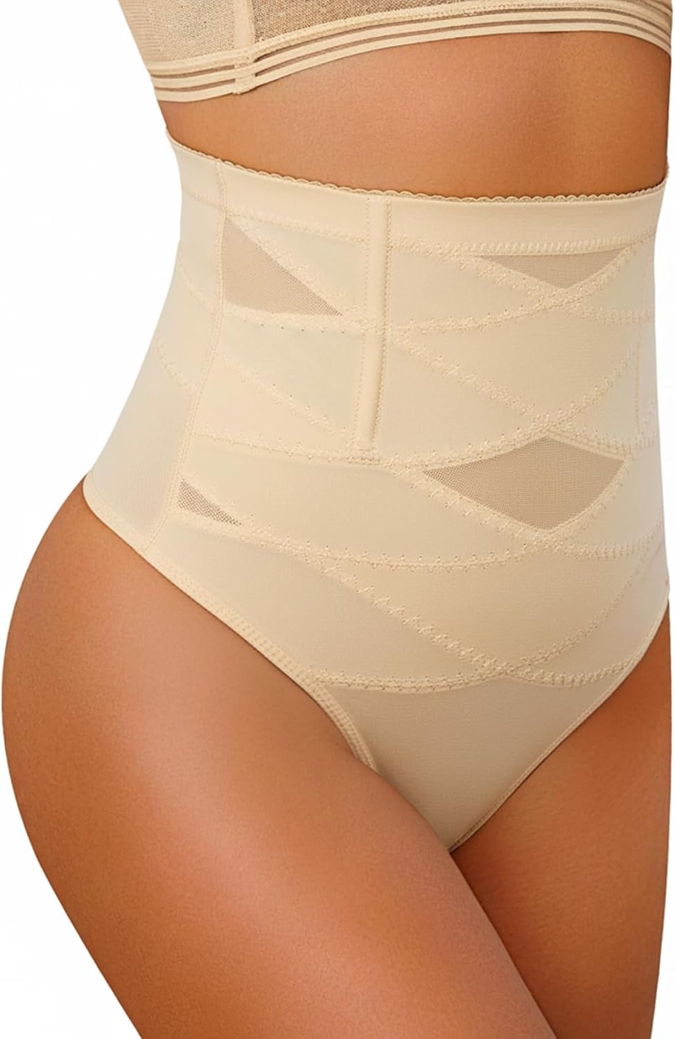 Women's Slimming Panties - High Waist Shapewear Thong Shaper Flat Belly Postpartum Abdominal Recovery Shapewear