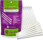 Intimate Rose 30 Count Vaginal Suppository Applicators, Individually Wrapped, Disposable Applicator - Fits Most Boric Acid Suppositories and More, from, Pack of 30…