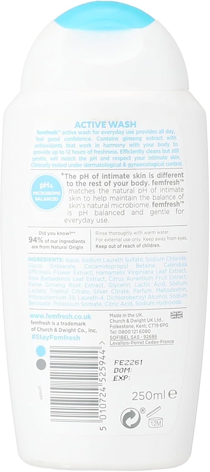 Femfresh Intimate Cleansers 250 ml