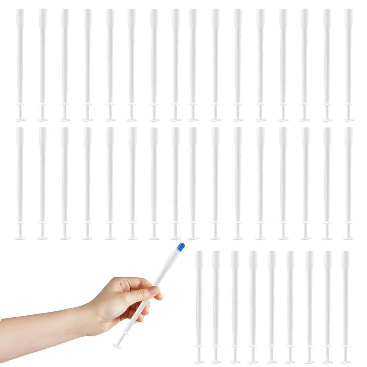 44 Pieces Disposable Lubricant Applicator, Personal Lubricant Applicators, Disposable Vaginal Applicators Injector Syringe for Vaginal for Most Suppositories