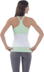 NYOrtho Tapered Abdominal Binder - Firm Compression Wrap - Breathable Stomach Support Post Injury or Surgery - with Contoured Body-Specific Design - 30-36 Inch Made in USA