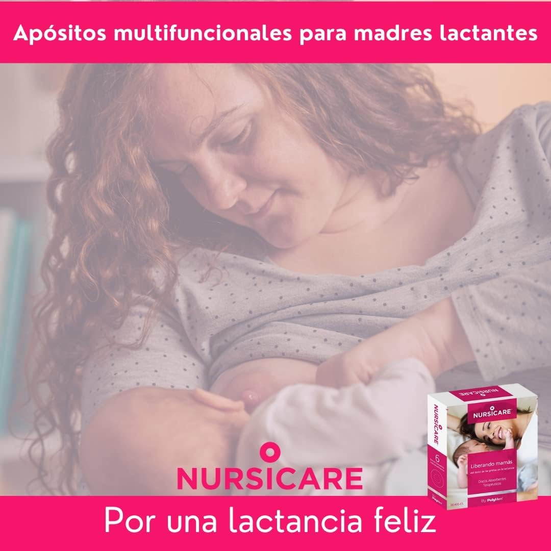 Nursicare Patches for Reducing Nipple Pain During Nursing | Dressing Cures Cracks | 6 Units | High Quality