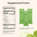 ProMix Nutrition Hydration Powder Packets, Lemon Lime - 30 Count | Electrolyte Hydration Powder for Fast Rehydration, Energy, Muscle Cramp Relief & Daily Hydration Wellness Support