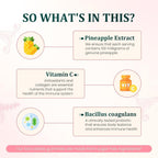 Feminine Balance Gummies,Premium Feminine Balance Gummies,Improve Immune,Promotion of Women's Health,Vegan,Hawaiian Pineapple Flavor - 60 Gummies - 30 Servings (1)