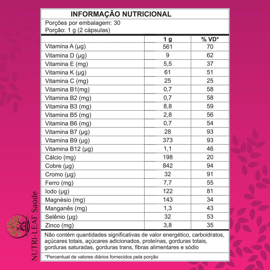 MULHER Dietary Supplements