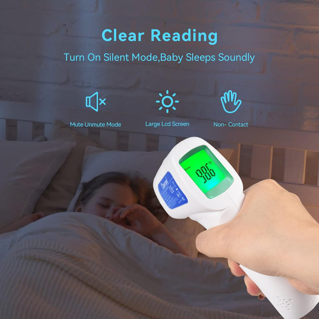 Berrcom Digital Infrared Thermometer for Adults, Kids & Babies