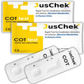 JusChek Cotinine Rapid Test Kit, 5-Minute Nicotine Metabolite Detection in Urine, Self-Testing (2)