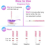 Easy@Home 50 Ovulation Test Strips and 20 Pregnancy Test Strips Combo Kit | Ovulation and Pregnancy Test Strips, 50 LH Tests + 20 hCG Tests, Daily Ovulation Tracking, Package May Vary