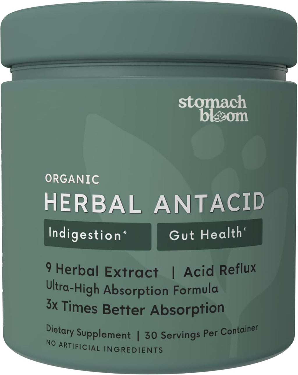 Acid Reset | Daily Support for Occasional Acid Reflux & Heartburn | 9-Herb Blend for Digestive Balance & Indigestion Relief | Capsules (60 Count)