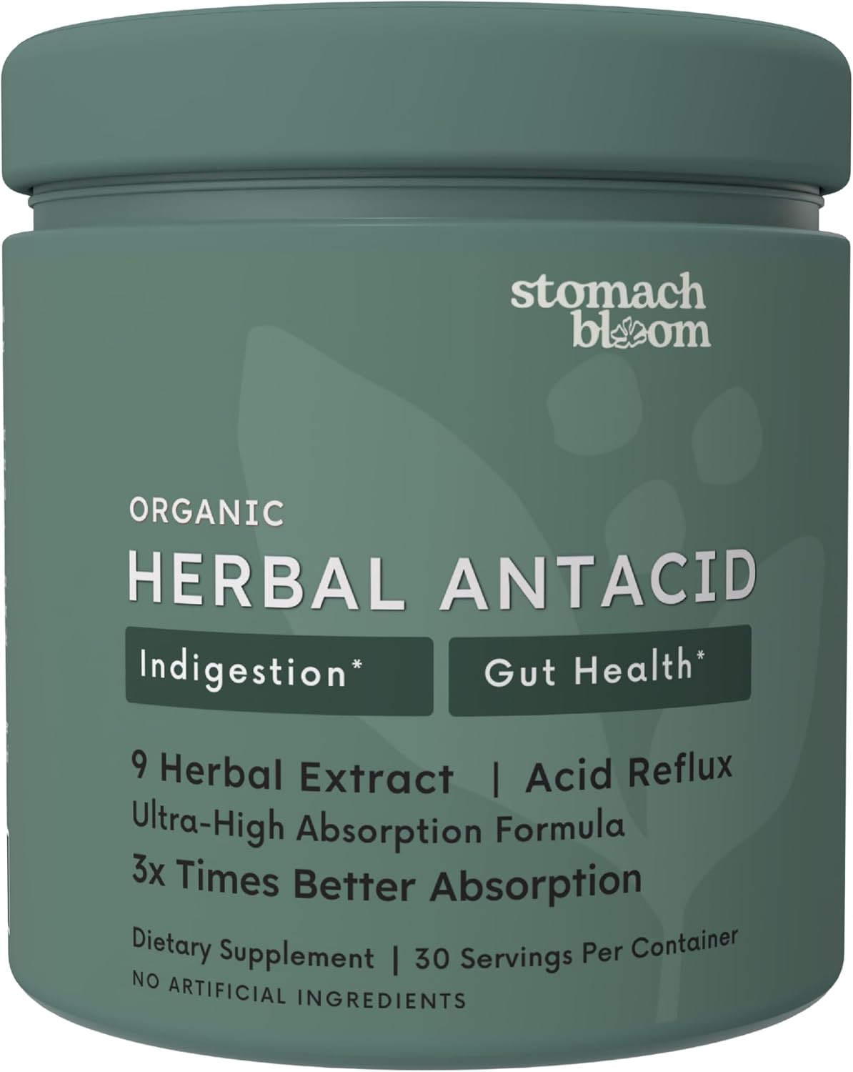 Acid Reset | Daily Support for Occasional Acid Reflux & Heartburn | 9-Herb Blend for Digestive Balance & Indigestion Relief | Capsules (60 Count)
