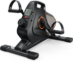 YOSUDA Under Desk Bike with 16-Level Magnetic Resistance, Mini Exercise Bike with Bluetooth App, Pedal Exerciser While Sitting for Office Workers & Seniors, Leg Machines for Home Exercise & Recovery